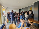 S.K.N.W.K.-ers tijdens Penaltybokaal Schouwen-Duiveland (bij s.v. Duiveland) (100/160)